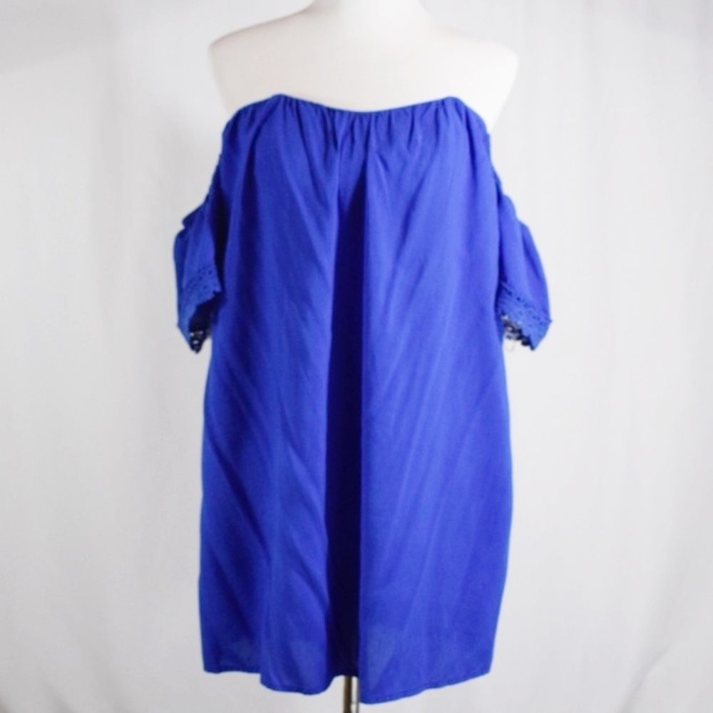 Flying Tomato Off The Shoulder Mini Dress L